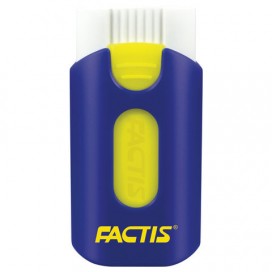 Резинка стирательная FACTIS SUIT (Испания), пластиковый держатель, 53x25x12 мм, ПВХ, ассорти, PTF1330