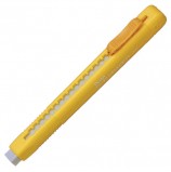Резинка стирательная PENTEL (Япония) 'Clic Eraser', 80 мм, выдвижная, пластиковый желтый футляр, ZE80-G