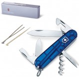 Подарочный нож VICTORINOX 'Spartan', 91 мм, складной, синий, 12 функций, 1.3603.2