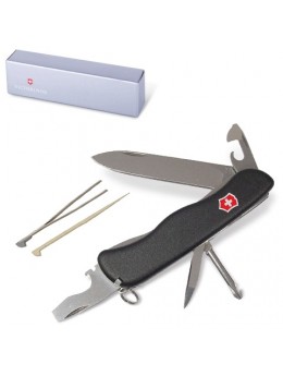 Подарочный нож VICTORINOX 'Centurion', 111 мм, складной, с фиксацией лезвия, черный, 11 функций, 0.8453.3 Подарочный нож VICTORINOX 'Centurion', 111 мм, складной, с фиксацией лезвия, черный, 11 функций, 0.8453.3