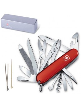 Подарочный нож VICTORINOX 'Handyman', 91 мм, складной, красный, 24 функции, 1.3773 Подарочный нож VICTORINOX 'Handyman', 91 мм, складной, красный, 24 функции, 1.3773