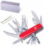 Подарочный нож VICTORINOX 'Swisschamp', 91 мм, складной, красный, 33 функции, 1.6795