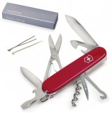 Подарочный нож VICTORINOX 'Climber', 91 мм, складной, красный, 14 функций, 1.3703