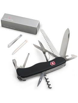 Подарочный нож VICTORINOX 'Outrider', 111 мм, складной, с фиксирующимся лезвием, черный, 14 функций, 0.9023.3 Подарочный нож VICTORINOX 'Outrider', 111 мм, складной, с фиксирующимся лезвием, черный, 14 функций, 0.9023.3