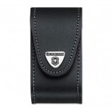 Подарочный чехол для ножей VICTORINOX «Champ», кожа, черный, на липучке, толщина 5-8 уровней, блистер, 4.0521.31
