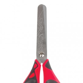 Ножницы MAPED (Франция) 'Start Soft', 130 мм, прорезиненные ручки, ассорти, картонная упаковка с европодвесом, 464410