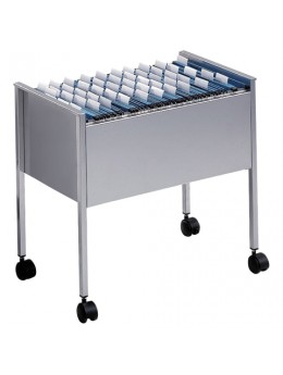 Тележка для подвесных папок DURABLE, на 80 папок, А4 (592х655х368 мм), серебристая, 235587 Тележка для подвесных папок DURABLE, на 80 папок, А4 (592х655х368 мм), серебристая, 235587