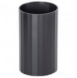 Подставка-органайзер СТАММ 'Гранд' (стакан для ручек), 70х70х110 мм, черная, СН21
