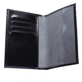 Обложка для паспорта BEFLER 'Classic', натуральная кожа, тиснение 'Passport', черная, O.23.-1