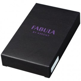 Визитница карманная FABULA 'Estet' на 40 визитных карт, натуральная кожа, темно-коричневая, V.1.MN