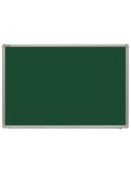 Доска для мела магнитная (60x90 см), зеленая, алюминиевая рамка, OFFICE '2х3' (Польша), TKA96