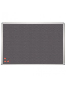 Доска для информации фетровая с металлической сеткой, 'Pin mag', 60x90 см, OFFICE, '2х3' (Польша), TPA96
