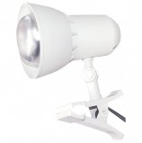 Светильник настольный 'Надежда-1 Мини', на прищепке, лампа накаливания/люминесцентная/светодиодная, до 40 Вт, белый, Е27