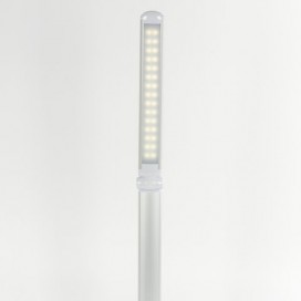 Светильник настольный SONNEN PH-3607, на подставке, светодиодный, 9 Вт, алюминий, серебристый, 236686