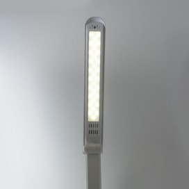 Светильник настольный SONNEN PH-307, на подставке, светодиодный, 9 Вт, пластик, белый, 236683