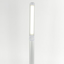 Светильник настольный SONNEN PH-3607, на подставке, светодиодный, 9 Вт, алюминий, серебристый, 236686