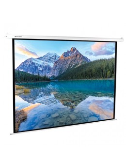 Экран проекционный настенный (180x240 см), матовый, электропривод, 4:3, BRAUBERG MOTO, 236734 Экран проекционный настенный (180x240 см), матовый, электропривод, 4:3, BRAUBERG MOTO, 236734
