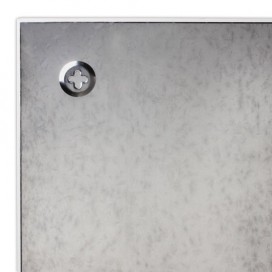 Доска магнитно-маркерная стеклянная (40х60 см), 3 магнита, БЕЛАЯ, BRAUBERG, 236744