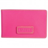 Визитница карманная FABULA 'Ultra', на 40 визиток, натуральная кожа, розовая, V.90.FP