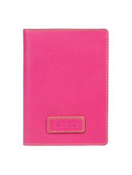Бумажник водителя FABULA 'Ultra', натуральная кожа, 6 пластиковых карманов, розовый, BV.75.FP