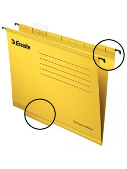 Подвесные папки А4/Foolscap (400х240 мм), до 300 листов, КОМПЛЕКТ 25 шт., желтые, картон, ESSELTE 'PlusFoolscap', 90335 Подвесные папки А4/Foolscap (400х240 мм), до 300 листов, КОМПЛЕКТ 25 шт., желтые, картон, ESSELTE 'PlusFoolscap', 90335
