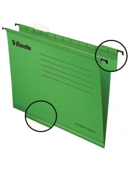 Подвесные папки А4/Foolscap (400х240 мм), до 300 листов, КОМПЛЕКТ 25 шт., зеленые, картон, ESSELTE 'PlusFoolscap', 90337 Подвесные папки А4/Foolscap (400х240 мм), до 300 листов, КОМПЛЕКТ 25 шт., зеленые, картон, ESSELTE 'PlusFoolscap', 90337