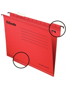 Подвесные папки А4/Foolscap (400х240 мм), до 300 листов, КОМПЛЕКТ 25 шт., красные, картон, ESSELTE 'PlusFoolscap', 90336 Подвесные папки А4/Foolscap (400х240 мм), до 300 листов, КОМПЛЕКТ 25 шт., красные, картон, ESSELTE 'PlusFoolscap', 90336