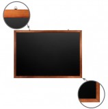 Доска для мела магнитная (100х150 см), черная, деревянная окрашенная рамка, Россия, BRAUBERG, 236895