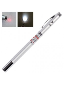 Указка лазерная, радиус 200 м, красный луч, LED-фонарь, указка, магнит, ручка, футляр, TP-RP-18