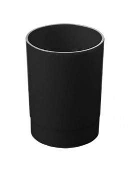 Подставка-органайзер СТАММ (стакан для ручек), 70х70х90 мм, черный, ОФ777