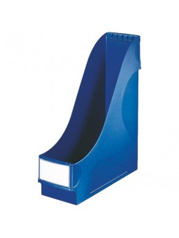 Лоток вертикальный для бумаг LEITZ, ширина 95 мм, синий, 24250035