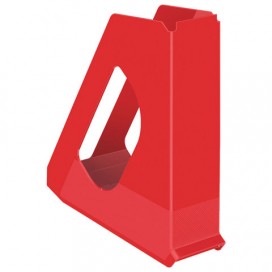 Лоток вертикальный для бумаг ESSELTE 'VIVIDA', ширина 72 мм, красный, 623935