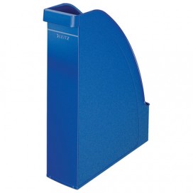 Лоток вертикальный для бумаг LEITZ 'Plus', ширина 78 мм, синий, 24760035