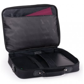Сумка деловая BRAUBERG 'Profi', 30х40х7 см, отделение для планшета и ноутбука 15,6', ткань, черная, 240441