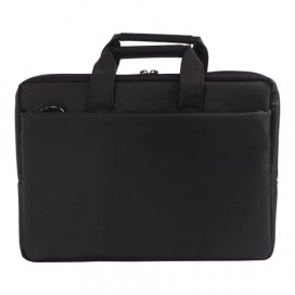 Сумка деловая RIVACASE, 39х29х7 см, отделение для планшета и ноутбука 15,6', ткань, черная, 8231 Black