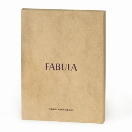 Обложка для паспорта FABULA, натуральная кожа, 95x137 мм, бежевая, O.1.BK