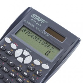 Калькулятор инженерный STAFF STF-810 (181х85 мм), 240 функций, 10+2 разрядов, двойное питание, 250280
