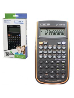Калькулятор инженерный CITIZEN SR-135NORCFS (154х84 мм), 128 функция, 8+2 разряда, питание от батарейки, сертифицирован для ЕГЭ Калькулятор инженерный CITIZEN SR-135NORCFS (154х84 мм), 128 функция, 8+2 разряда, питание от батарейки, сертифицирован для ЕГЭ