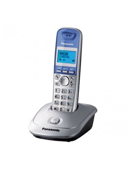 Радиотелефон PANASONIC KX-TG2511RUS, память 50 номеров, АОН, повтор, спикерфон, полифония, серебро Радиотелефон PANASONIC KX-TG2511RUS, память 50 номеров, АОН, повтор, спикерфон, полифония, серебро