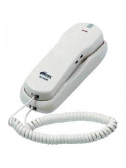 Телефон RITMIX RT-003 white, набор на трубке, быстрый набор 13 номеров, белый, 15118344