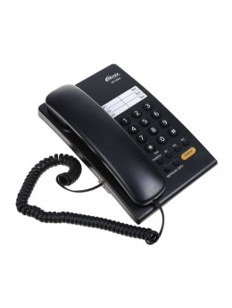 Телефон RITMIX RT-330 black, быстрый набор 3 номеров, мелодия удержания, черный, 15118350 Телефон RITMIX RT-330 black, быстрый набор 3 номеров, мелодия удержания, черный, 15118350