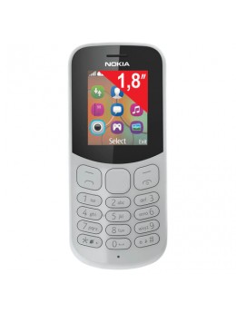 Телефон мобильный NOKIA 130 DS, TA-1017, 2 SIM, 1,8', MicroSD, 0,3 Мп, серый, A00028617