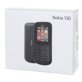 Телефон мобильный NOKIA 130 DS, TA-1017, 2 SIM, 1,8', MicroSD, 0,3 Мп, черный, A00028615