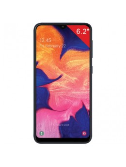 Смартфон SAMSUNG Galaxy A10, 2 SIM, 6,2”, 4G (LTE), 5/13 Мп, 32 ГБ, microSD, черный, пластик, SM-A105FZKGSER