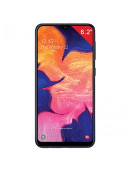 Смартфон SAMSUNG Galaxy A10, 2 SIM, 6,2”, 4G (LTE), 5/13 Мп, 32 ГБ, microSD, синий, пластик, SM-A105FZBGSER