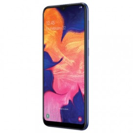 Смартфон SAMSUNG Galaxy A10, 2 SIM, 6,2”, 4G (LTE), 5/13 Мп, 32 ГБ, microSD, синий, пластик, SM-A105FZBGSER