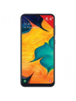 Смартфон SAMSUNG Galaxy A30, 2 SIM, 6,4”, 4G (LTE), 16/16+5 Мп, 64 ГБ, microSD, черный, пластик, SM-A305FZKOSER