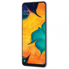 Смартфон SAMSUNG Galaxy A30, 2 SIM, 6,4”, 4G (LTE), 16/16+5 Мп, 64 ГБ, microSD, белый, пластик, SM-A305FZWOSER