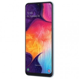 Смартфон SAMSUNG Galaxy A50, 2 SIM, 6,4”, 4G (LTE), 25/25+8+5 Мп, 64 ГБ, microSD, белый, пластик, SM-A505FZWUSER