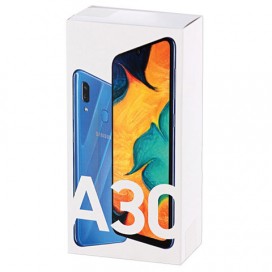 Смартфон SAMSUNG Galaxy A30, 2 SIM, 6,4”, 4G (LTE), 16/16+5 Мп, 32 ГБ, microSD, синий, пластик, SM-A305FZBUSER